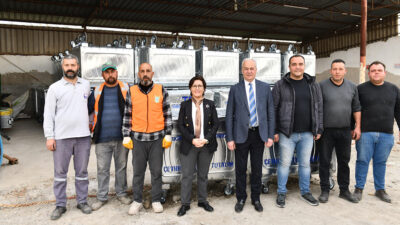 Türkiye Belediyeler Birliği, Mustafakemalpaşa Belediyesi temizlik hizmetlerine 770 litre kapasiteli