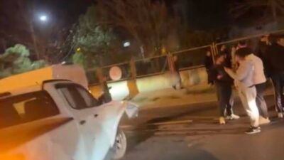 İstanbul'da Büyükçekmece D-100 Karayolu'nda alkollü sürücü makas atarak kazaya neden