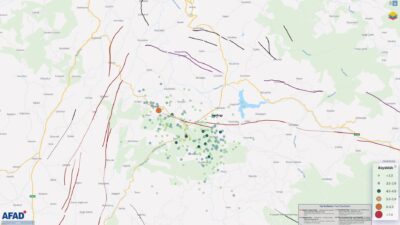 AFAD, dün Balıkesir'in Sındırgı ilçesinde 6,1 büyüklüğünde meydana gelen depremin