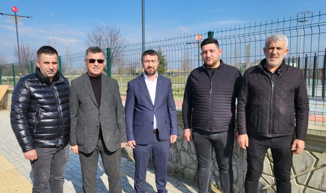 AK Parti Mustafakemalpaşa İlçe Başkanı Mutlu Turgut, geçici olarak durdurulan