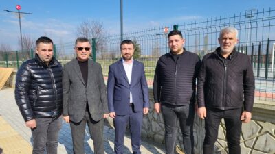 AK Parti Mustafakemalpaşa İlçe Başkanı Mutlu Turgut, geçici olarak durdurulan