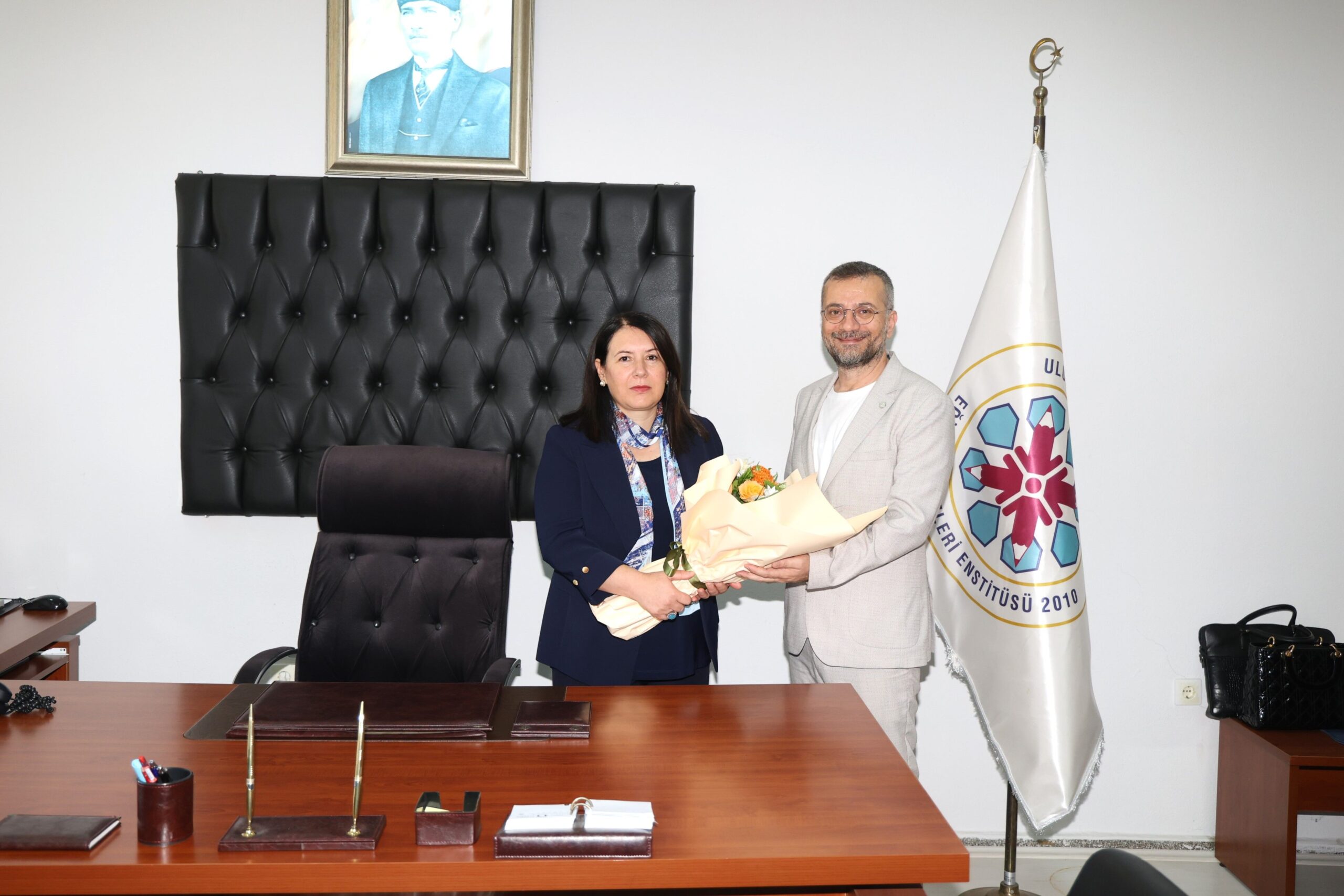 20250716102029668 Prof Dr Gökhan Arı,Görevi Prof Dr Dilek Sezgin Memnun'adevretti