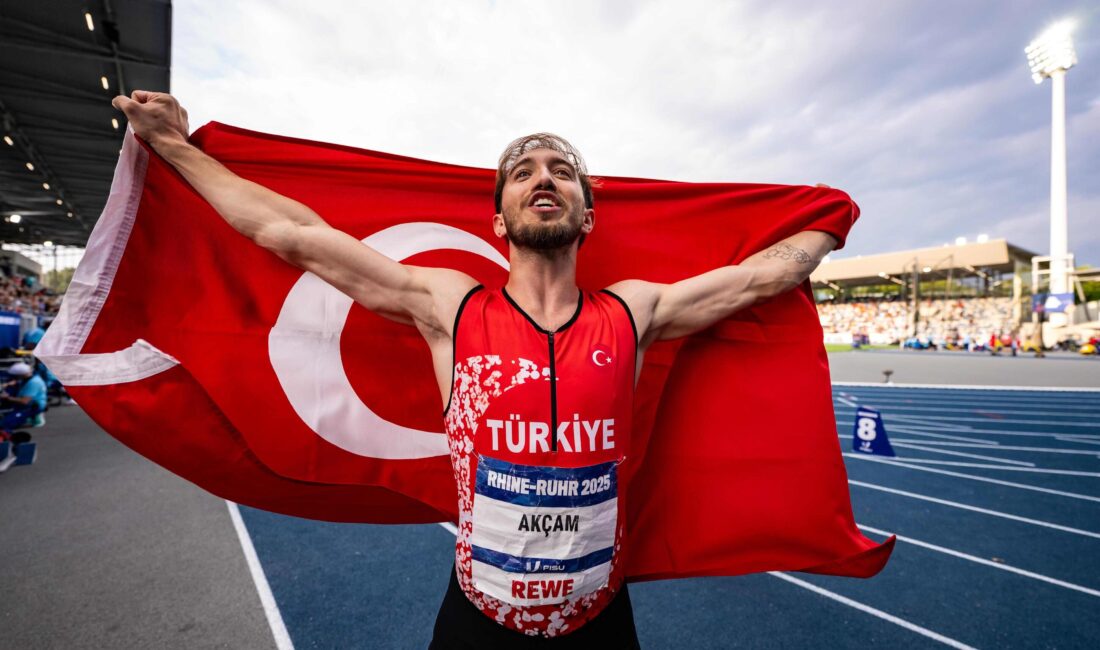 BUÜ'nde lisans eğitimine devam eden milli atlet Berke Akçam Almanya’da