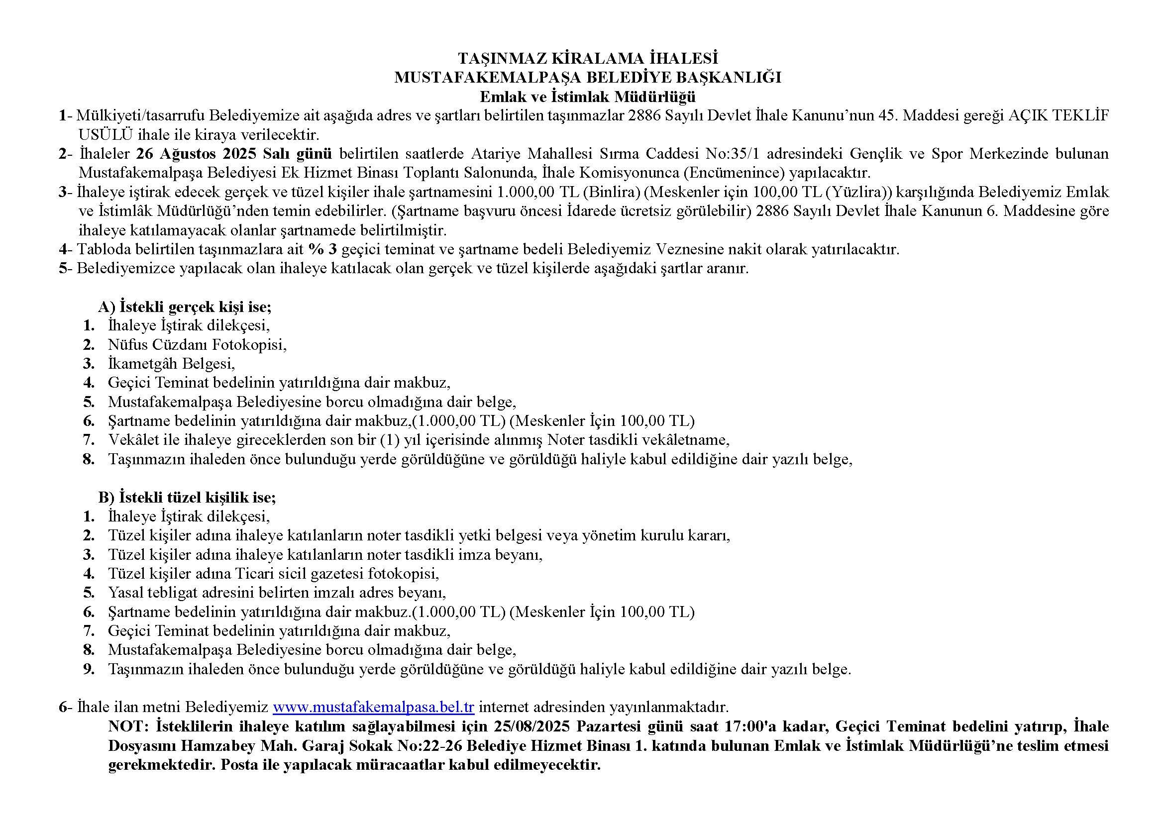 26 08 2025 Tarihli Kiralama Ihalesi1755256985 Sayfa 1