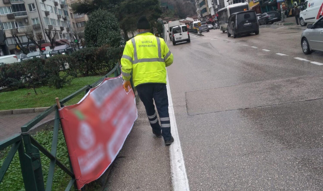 Bursa Büyükşehir Belediyesi, kenti daha estetik ve yaşanabilir hale getirme