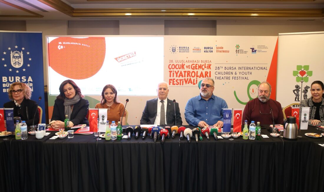 Bursa’da 28. Uluslararası Çocuk ve Gençlik Tiyatroları Festivali 14 Nisan’da