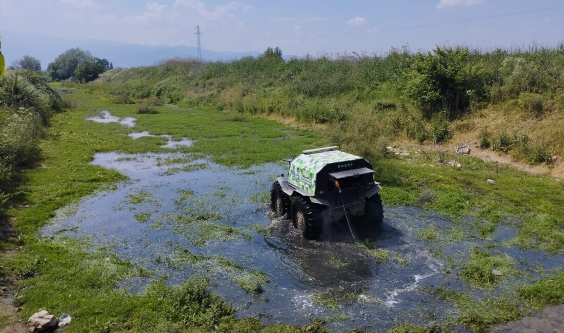 Büyükşehir Belediyesi’nin sinek ve haşerelerle mücadele çalışmaları, kentin dört bir