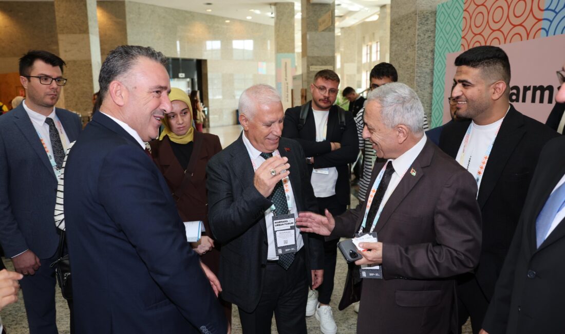 Marmara Belediye Başkanı Bozbey, MARUF’25’te Filistin heyetiyle buluştu: “Filistin halkının