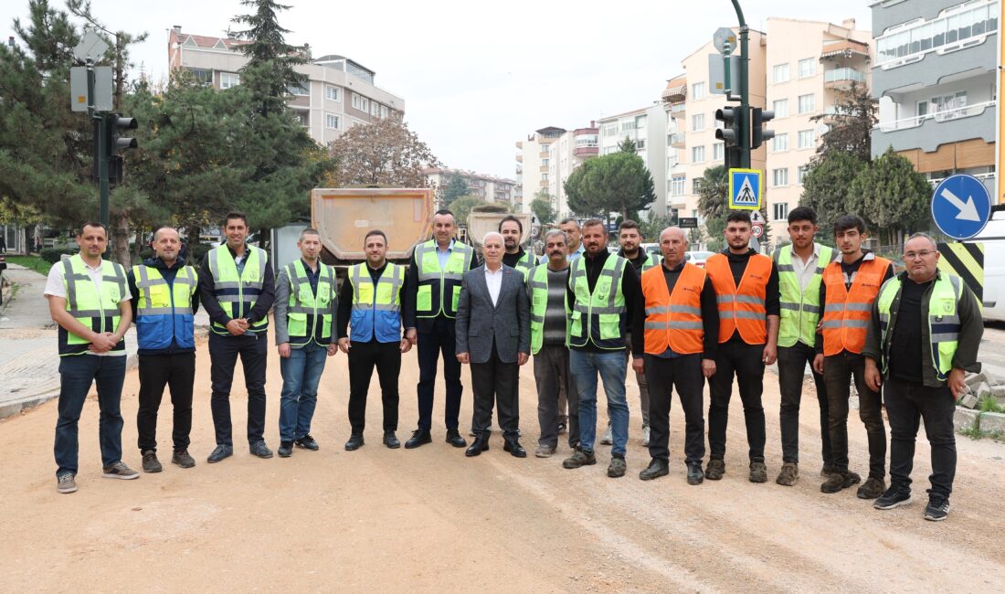Bursa’da kent içi trafik akışını rahatlatmak amacıyla Nilüfer ilçesi Tuna