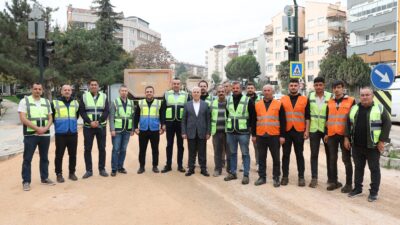 Bursa’da kent içi trafik akışını rahatlatmak amacıyla Nilüfer ilçesi Tuna