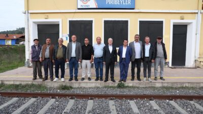 Bursa Büyükşehir Belediye Başkanı Mustafa Bozbey, 90 yıllık Piribeyler Tren