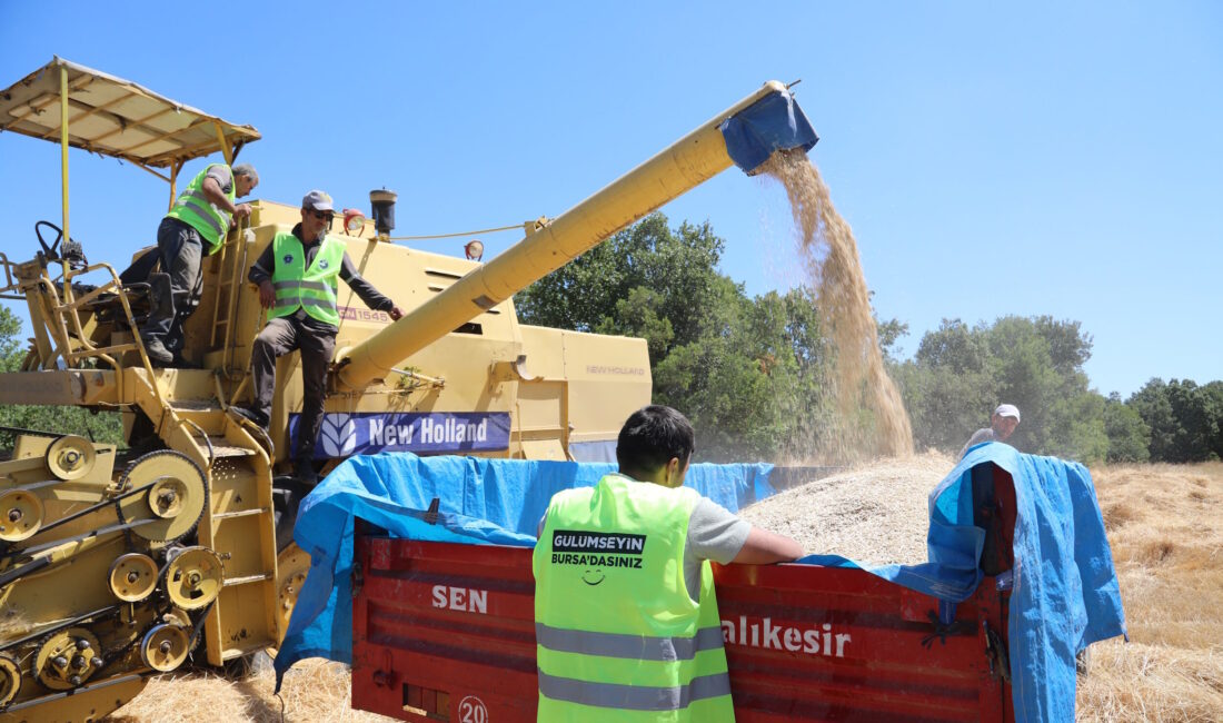 Bursa Büyükşehir Belediyesi, 2025’te çiftçi gelirini ve üretim verimliliğini artırmak