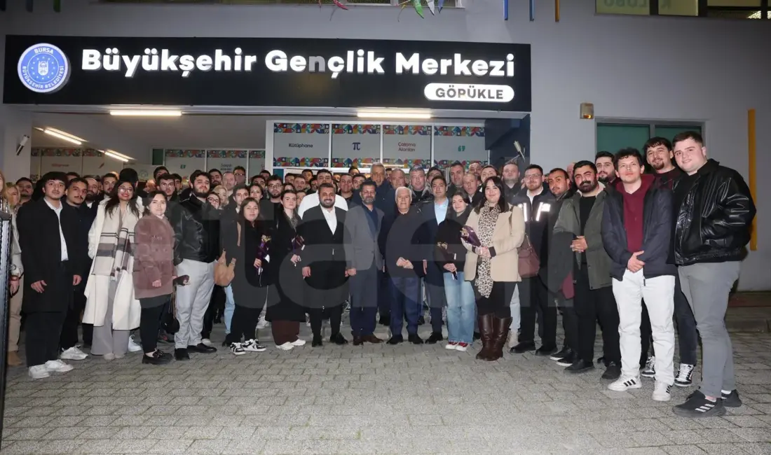Bursa Büyükşehir Belediye Başkanı Mustafa Bozbey, Görükle Gençlik Merkezi’nde düzenlenen