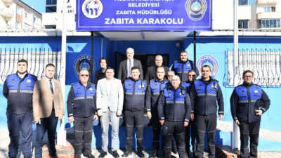 Mustafakemalpaşa Belediye Başkanı Şükrü Erdem, modern yapısıyla dikkat çeken yeni