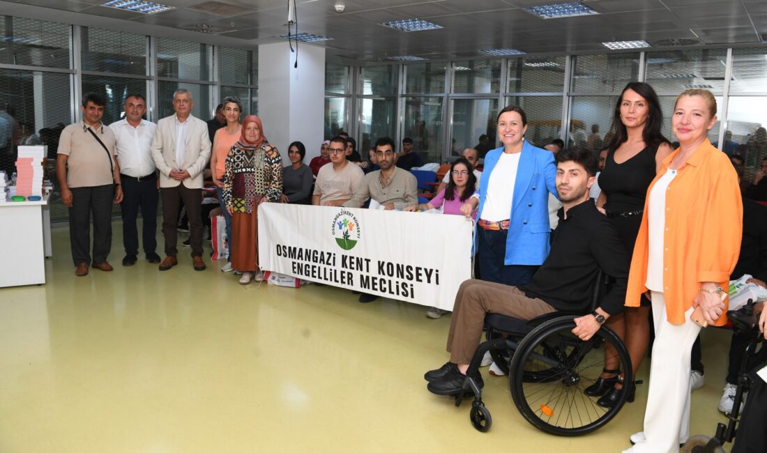 Osmangazi Belediyesi, düzenlediği kurslarla engelli bireyleri 2026 Engelli Kamu Personeli