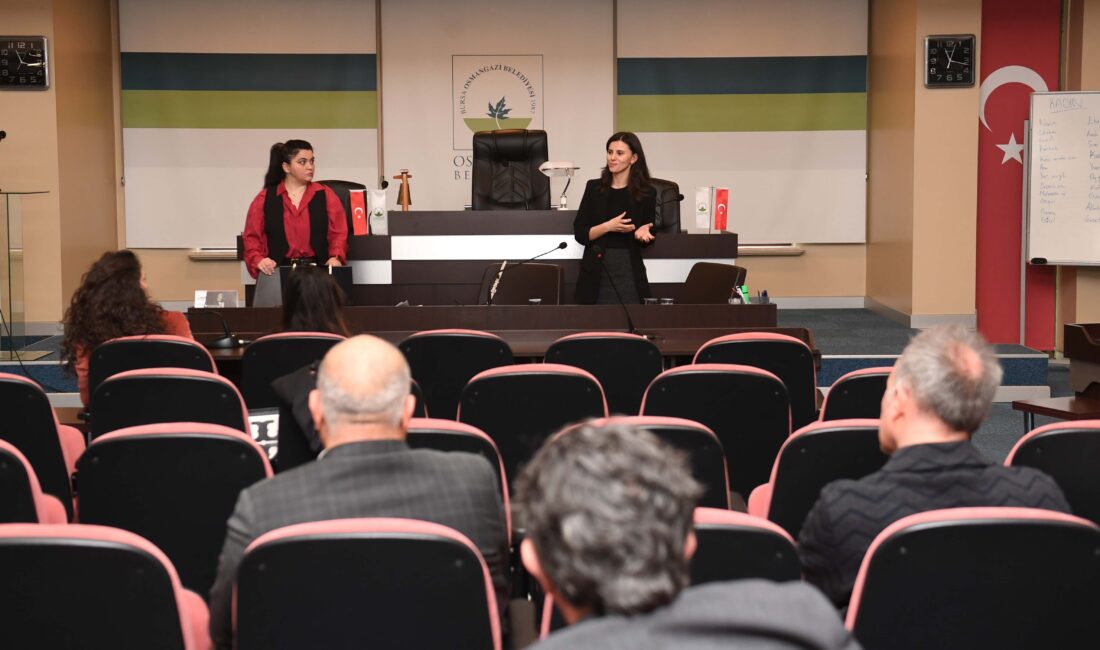 Osmangazi Belediyesi yöneticilerine, kadın hakları ve eşitlik konularında eğitim verildi.