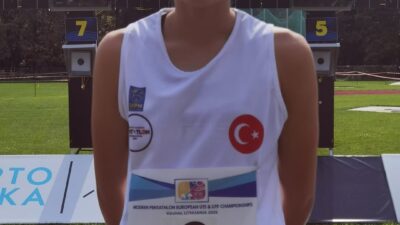 Osmangazi Belediyespor’un milli sporcusu Melis Tuğsem Erim, Litvanya’daki Avrupa Şampiyonası’nda
