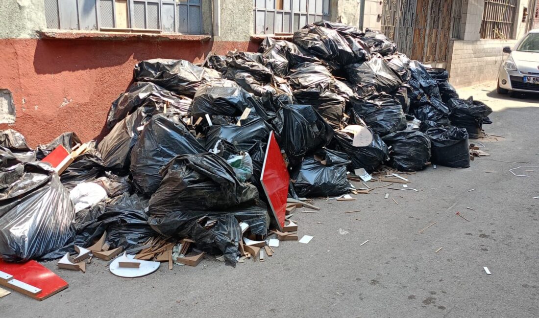 Osmangazi Belediyesi, ilçenin çeşitli noktalarına izinsiz hafriyat ve moloz dökerek