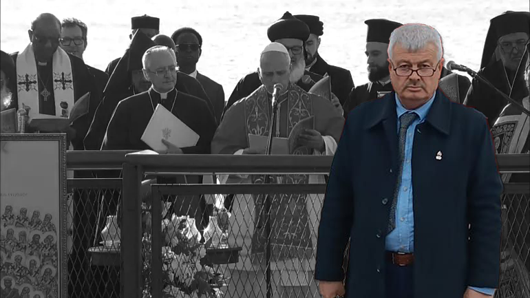 Zafer Partisi Mustafakemalpaşa İlçe Başkanı Göksel Şenkuyumcu, Papa’nın 28 Kasım