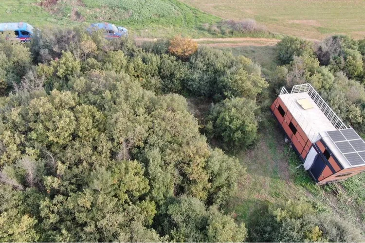 Bursa’nın Mudanya ilçesinde bir kişiye ait taşınabilir evin çalınması üzerine