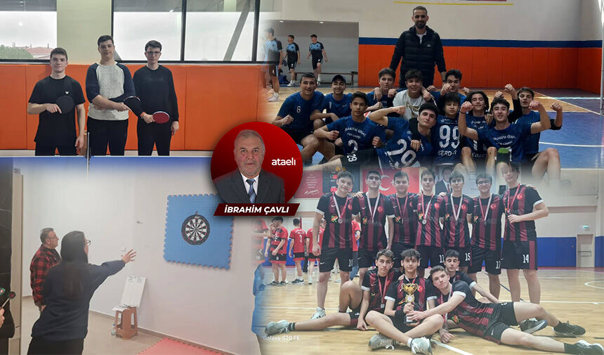 Mustafakemalpaşa’da düzenlenen 2. Küme liseler arası ilçe birinciliği müsabakaları sona