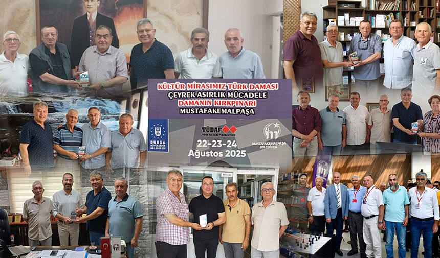 Türk kültürünün köklü zeka oyunlarından biri olan dama, Mustafakemalpaşa’da 25.