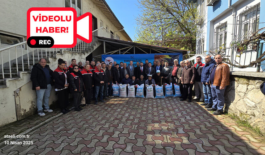 Bitkisel Üretim Genel Müdürlüğünün yürüttüğü TAKE projesi kapsamında çiftçilere hibe