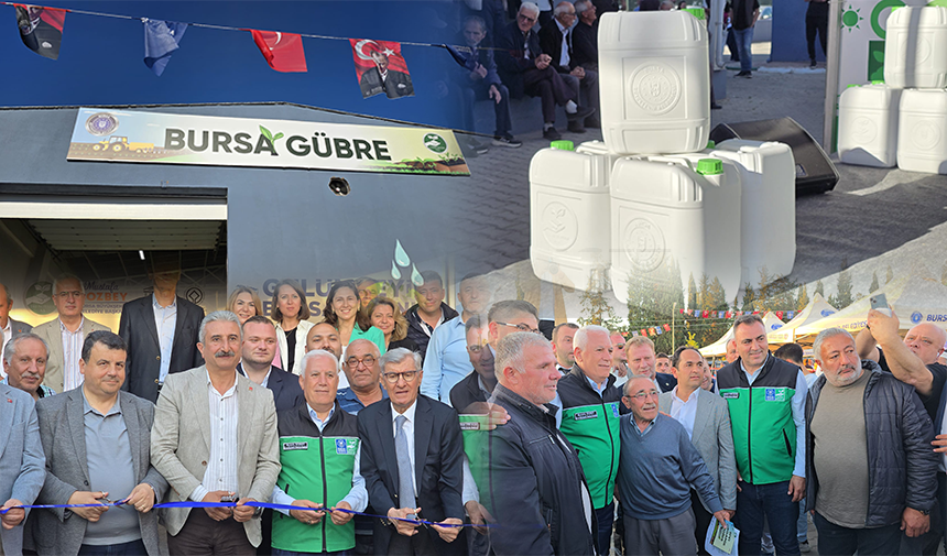 Mustafakemalpaşa’da tarımsal üretimi desteklemek amacıyla kurulan Sıvı Gübre Üretim Tesisi,