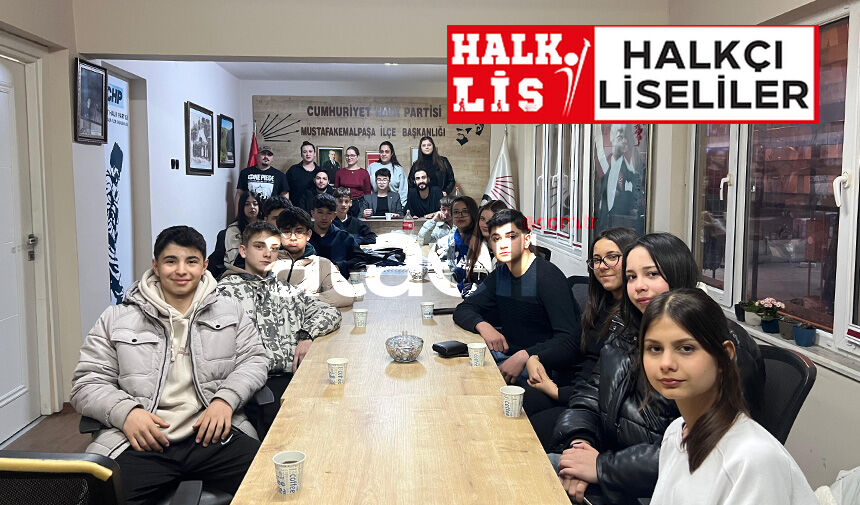 Mustafakemalpaşa Cumhuriyet Halk Partisi ve CHP Gençlik Kolları çatısı altında