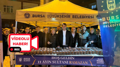 Bursa Büyükşehir Belediyesi, Ramazan ayının manevi atmosferini paylaşmak amacıyla Mustafakemalpaşa