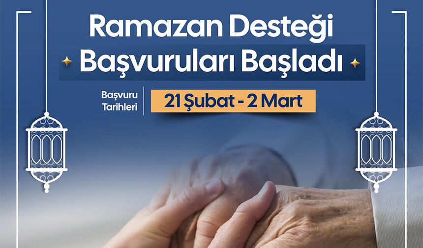 Bursa Büyükşehir Belediyesi resmi sosyal medya hesabından Ramazan Desteği ile