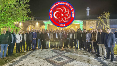 Mustafakemalpaşa Kent Platformundan ilçemize yapılması planlanan yatırımlara ilişkin siyasi parti