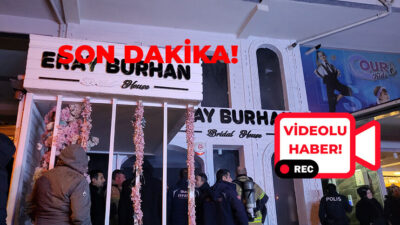 Osmangazi caddesinde işyerinde saksıya atılan izmarit yangına davetiye çıkardı!