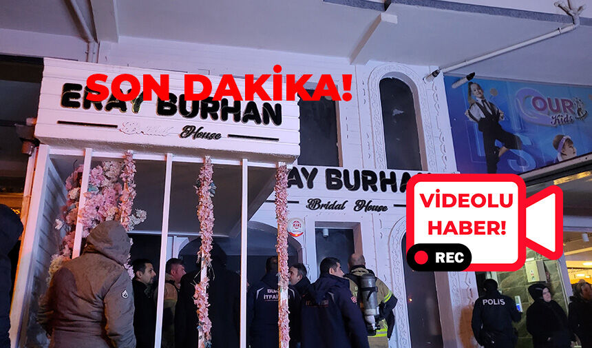 Osmangazi caddesinde işyerinde saksıya atılan izmarit yangına davetiye çıkardı!