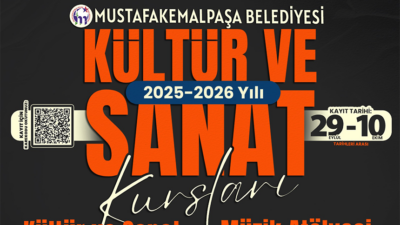 Mustafakemalpaşa Belediyesi Kültür İşleri Müdürlüğü, 2025-2026 dönemi kültür ve sanat