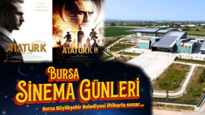 Cumhuriyet Ayı’nda Atatürk filmleri Mustafakemalpaşa Kültür Merkezi’nde ücretsiz olarak gösterilecek.