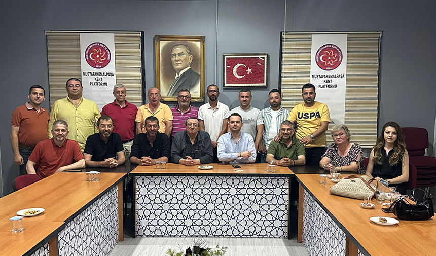 Mustafakemalpaşa Kent Platformu, ilçenin geçmişine ışık tutan anlamlı bir buluşmaya