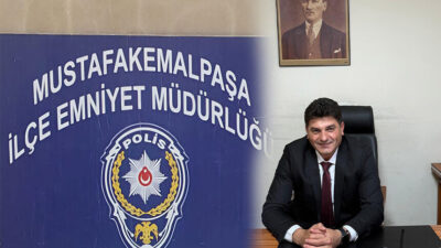 Mustafakemalpaşa İlçe Emniyet Müdürlüğü'nde Başkomiser olarak görev yapan Muhammet Emin