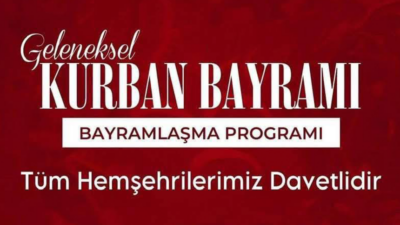 Milliyetçi Hareket Partisi (MHP) Mustafakemalpaşa İlçe Başkanlığı, Kurban Bayramı dolayısıyla