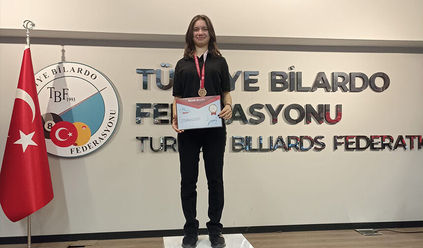 Sedat Karan Anadolu Lisesi öğrencisi Nergis AY, 12-14 Mayıs tarihlerinde