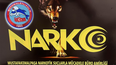 İlçemizde görev yapan Motosikletli Polis Timleri (Yunuslar), madde ile mücadelede