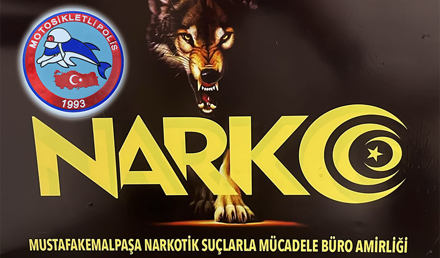 İlçemizde görev yapan Motosikletli Polis Timleri (Yunuslar), madde ile mücadelede