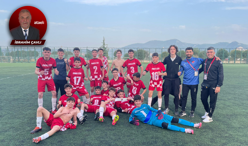 Mustafakemalpaşa'yı temsil eden iki güçlü ekip, U15 1. Küme mücadelesinde