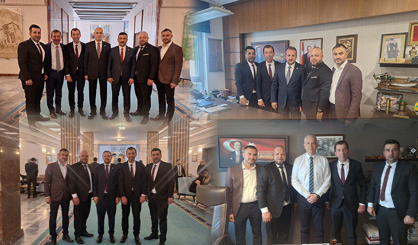 Mustafakemalpaşa Rumeli Halk Oyunları ve Kültür Derneği yönetimi Türkiye Büyük