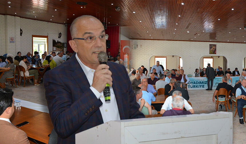 AK Parti’nin bayramlaşma programında konuşan Ticaret Borsası Başkanı ve AK