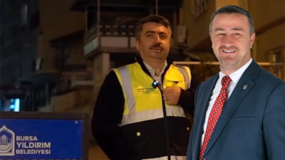 AK Parti İlçe Başkanı Mutlu Turgut, Yıldırım Belediye Başkanı Oktay