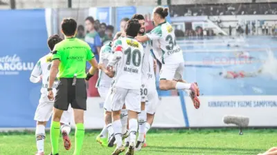 TFF 2. Lig’de mücadele eden Bursaspor, deplasmanda karşılaştığı Arnavutköy Belediyespor’u