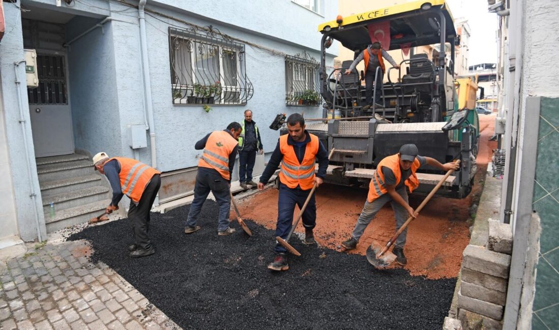 Osmangazi Belediyesi, ilçe genelinde sürdürdüğü kapsamlı asfalt yenileme çalışmalarıyla hem