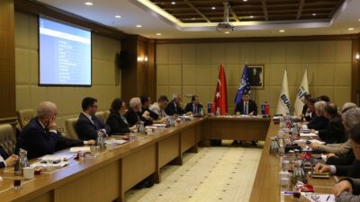 Bursa Büyükşehir Belediyesi Genel Sekreteri Doç. Dr. Ergül Halisçelik başkanlığında