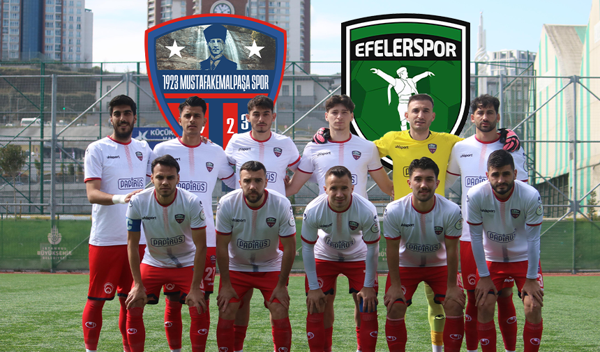 Nesine 3. Lig 3. Grup 26. hafta karşılaşmasında 1923 Mustafakemalpaşaspor